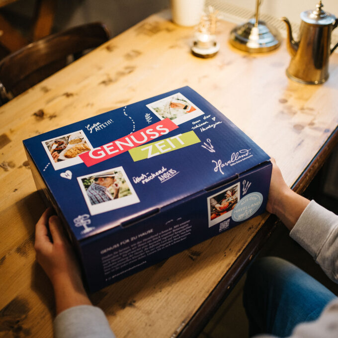 Die GenussZeit ist eine Box mit regionalen weihnachtlichen Produkten aus dem Havelland.